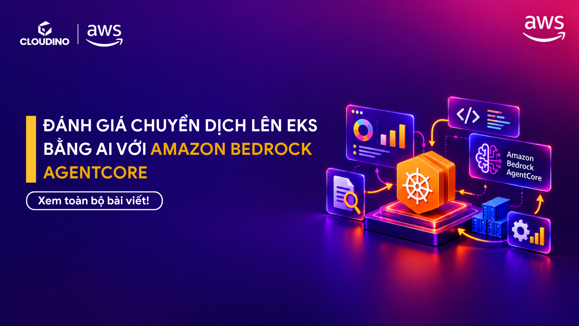 Đánh Giá Chuyển Dịch Lên EKS Bằng AI Với Amazon Bedrock AgentCore